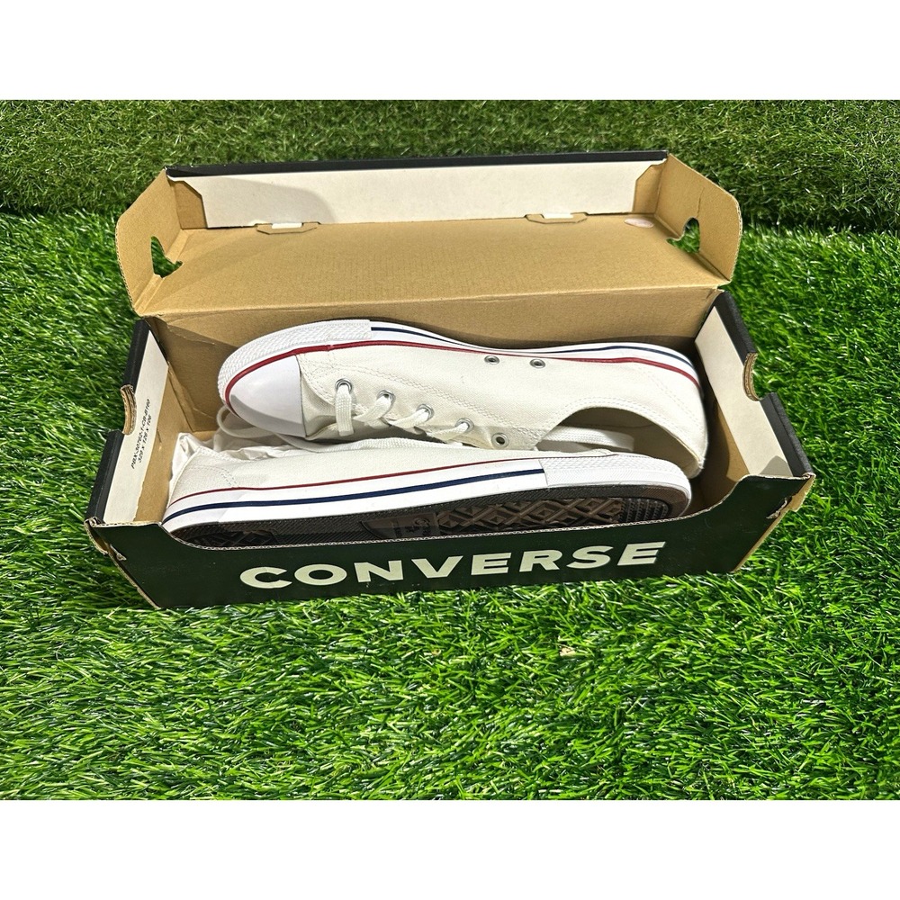 Converse Chuck Taylor Dainty Ox Low Top Sneakers White 537204F US 11